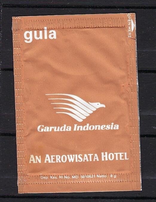 577 GARUDA INDONESIA, Verzamelen, Ophalen of Verzenden, Buitenland