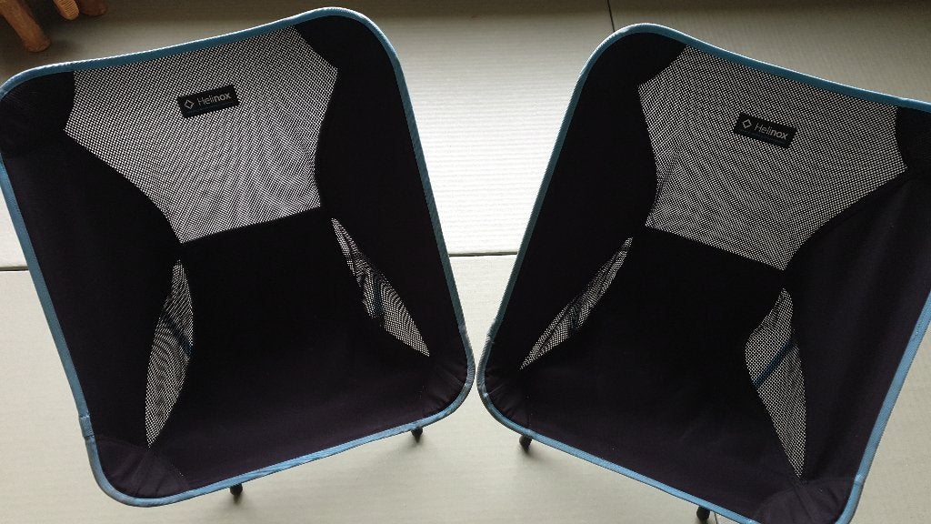 helinox chair one 2x, Ophalen of Verzenden, Gebruikt, Campingstoel
