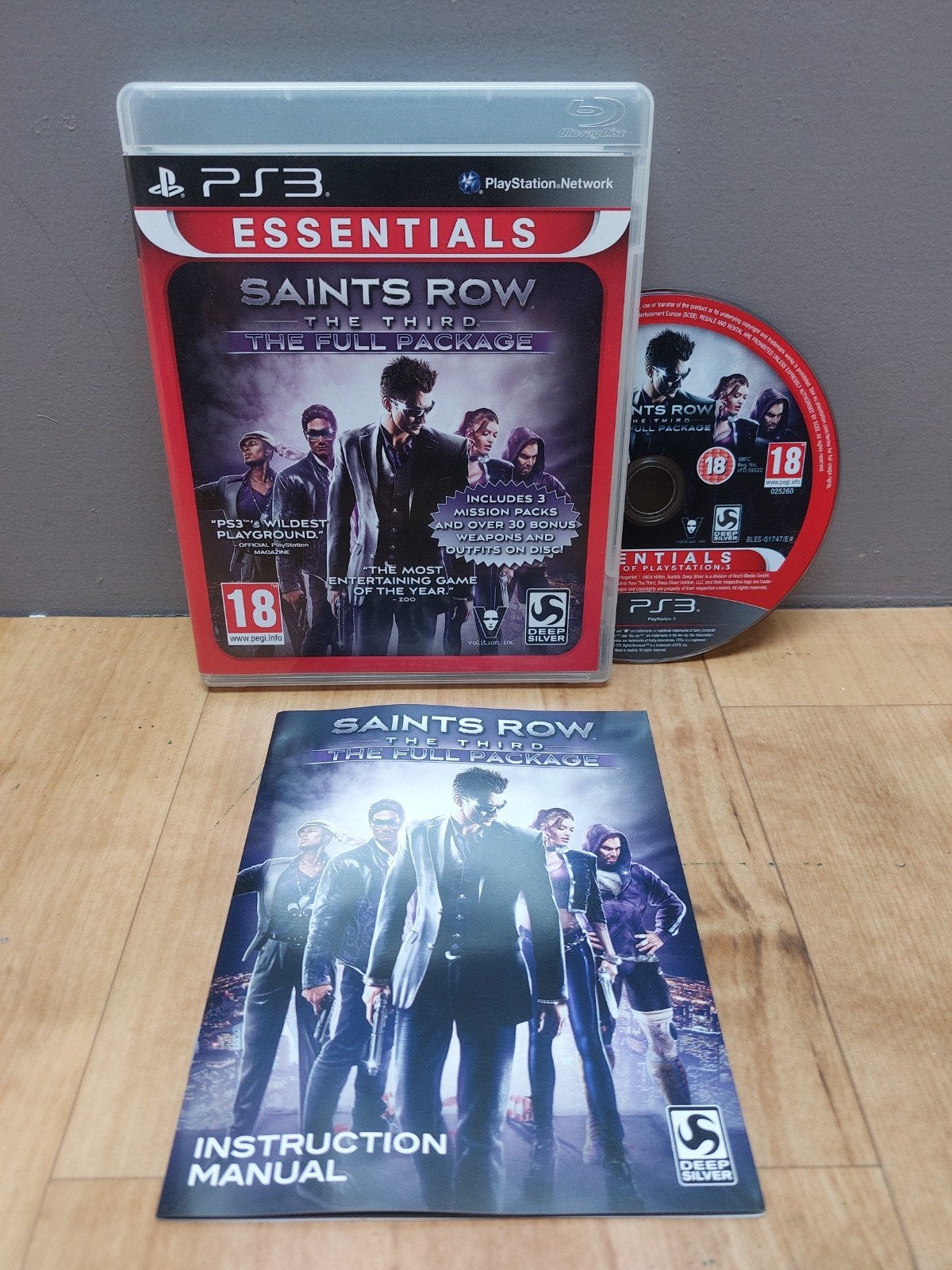 Saints Row the Third (PlayStation 3) The Full Package, Avontuur en Actie, Vanaf 18 jaar, 1 speler, Ophalen of Verzenden