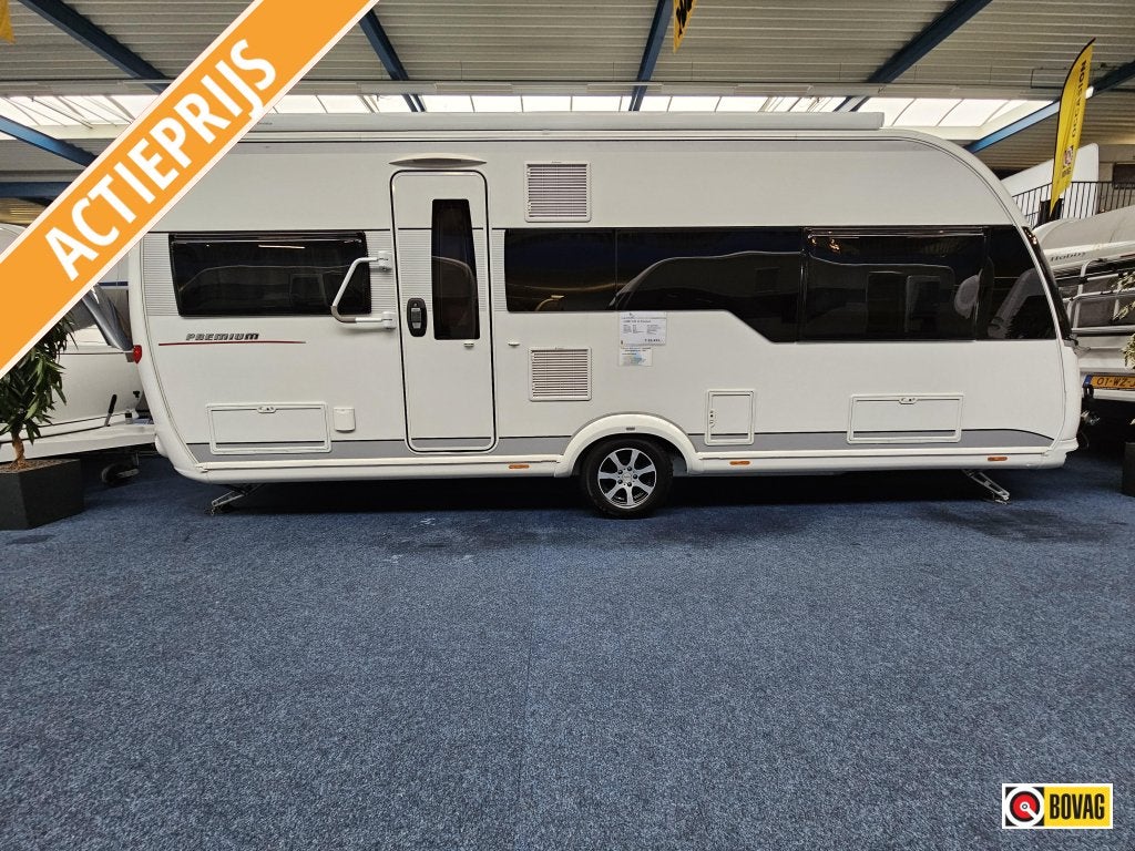 Hobby Premium 560 UL UNICO MILAAN/LUIFEL/KUIP, Caravans en Kamperen, Rondzit, Hobby, Bedrijf, Tot en met 4