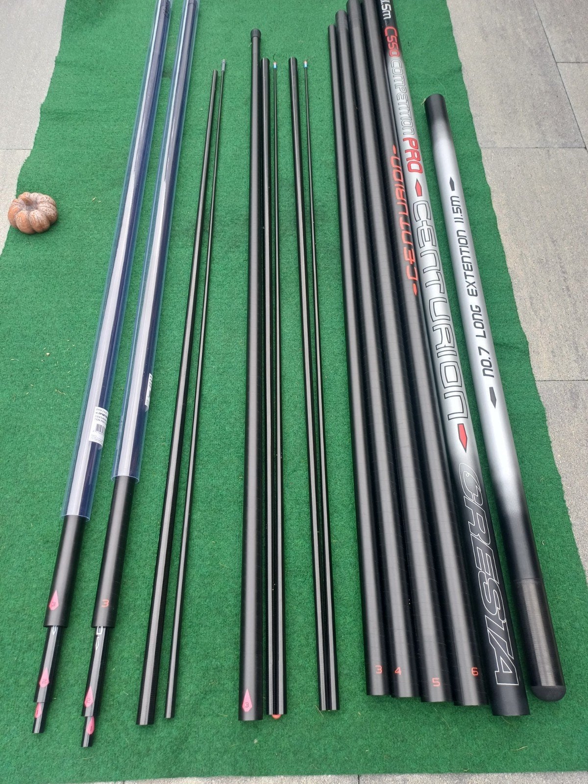 cresta centurion pro 550 pack 11.5 m, Ophalen, Zo goed als nieuw, Complete set