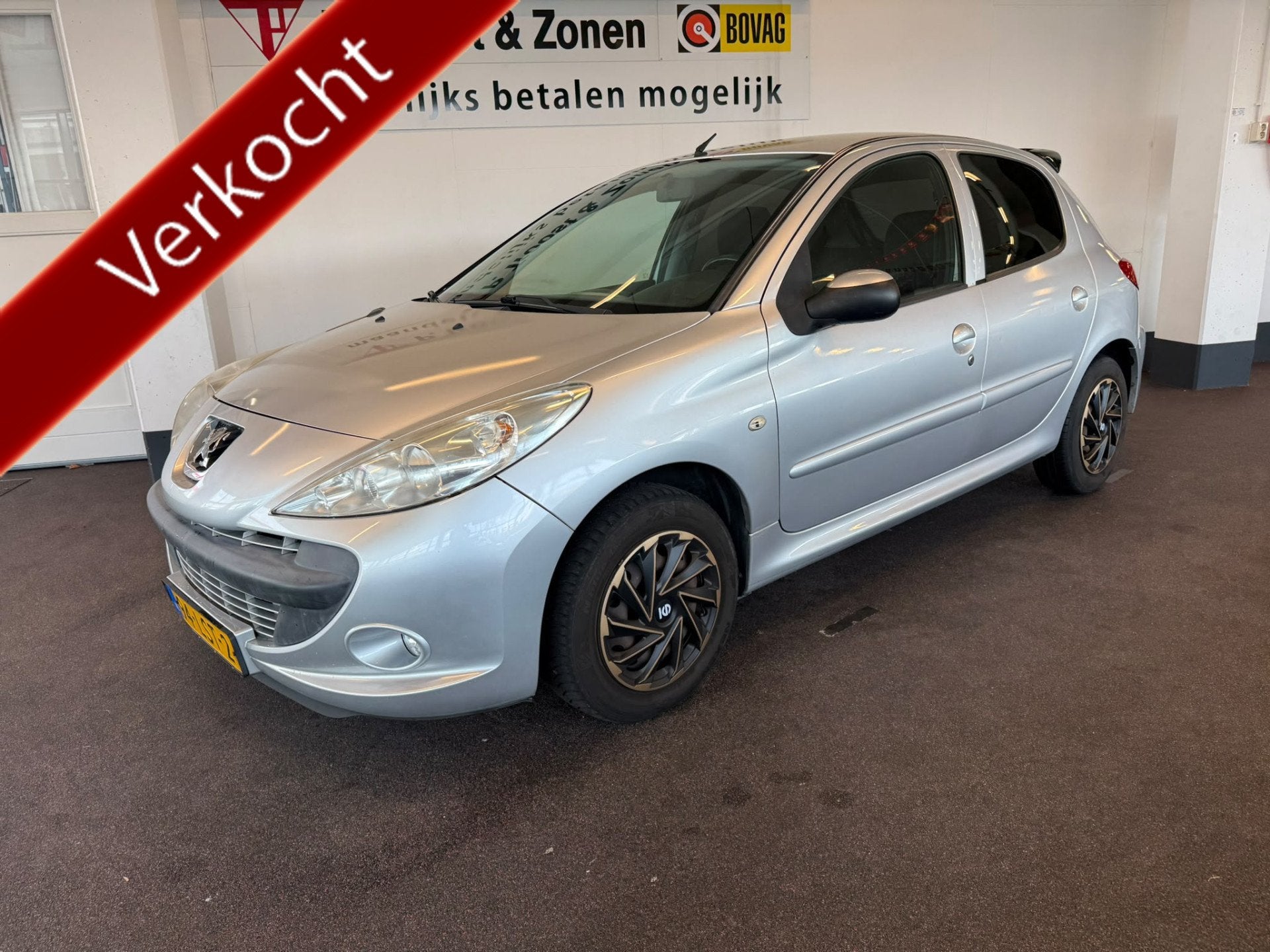 Peugeot 206+ 1.4 XS | Airco | Elek. ramen | Radio/MP3 | Nede, Auto's, Voorwielaandrijving, 206+, 4 cilinders, Origineel Nederlands