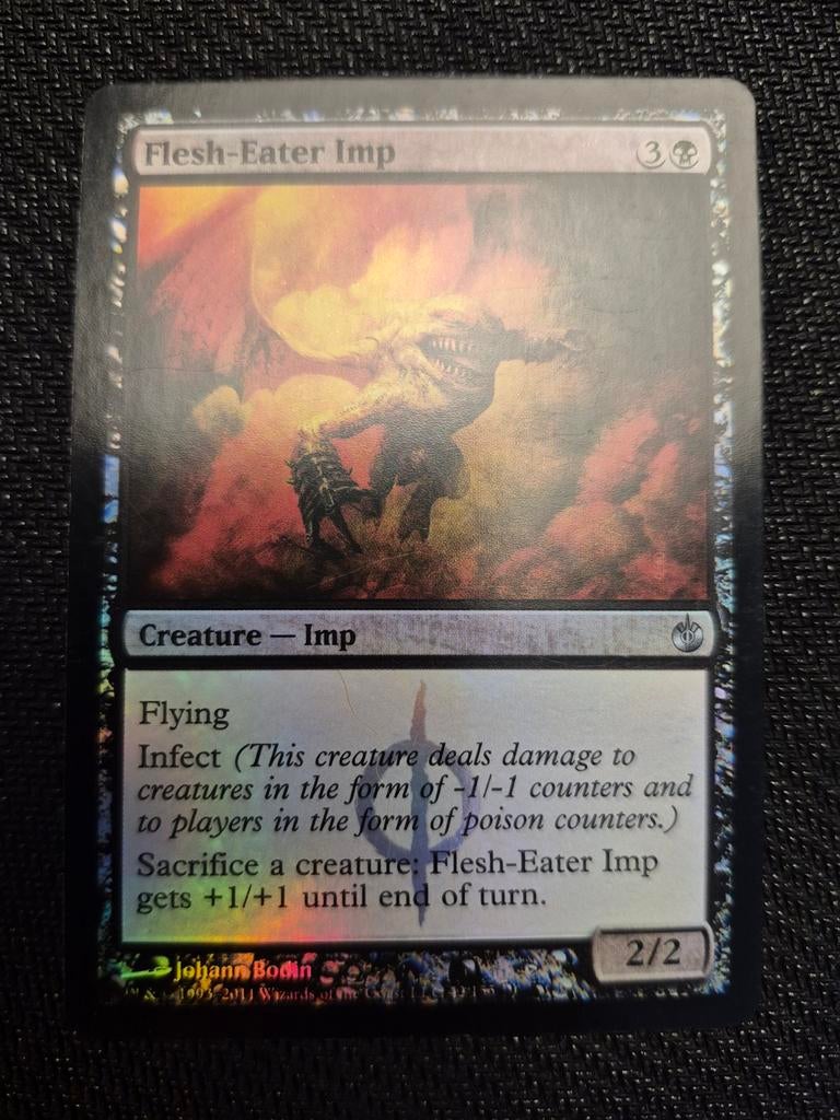 Foil flesh eater imp, Ophalen, Zo goed als nieuw, Foil