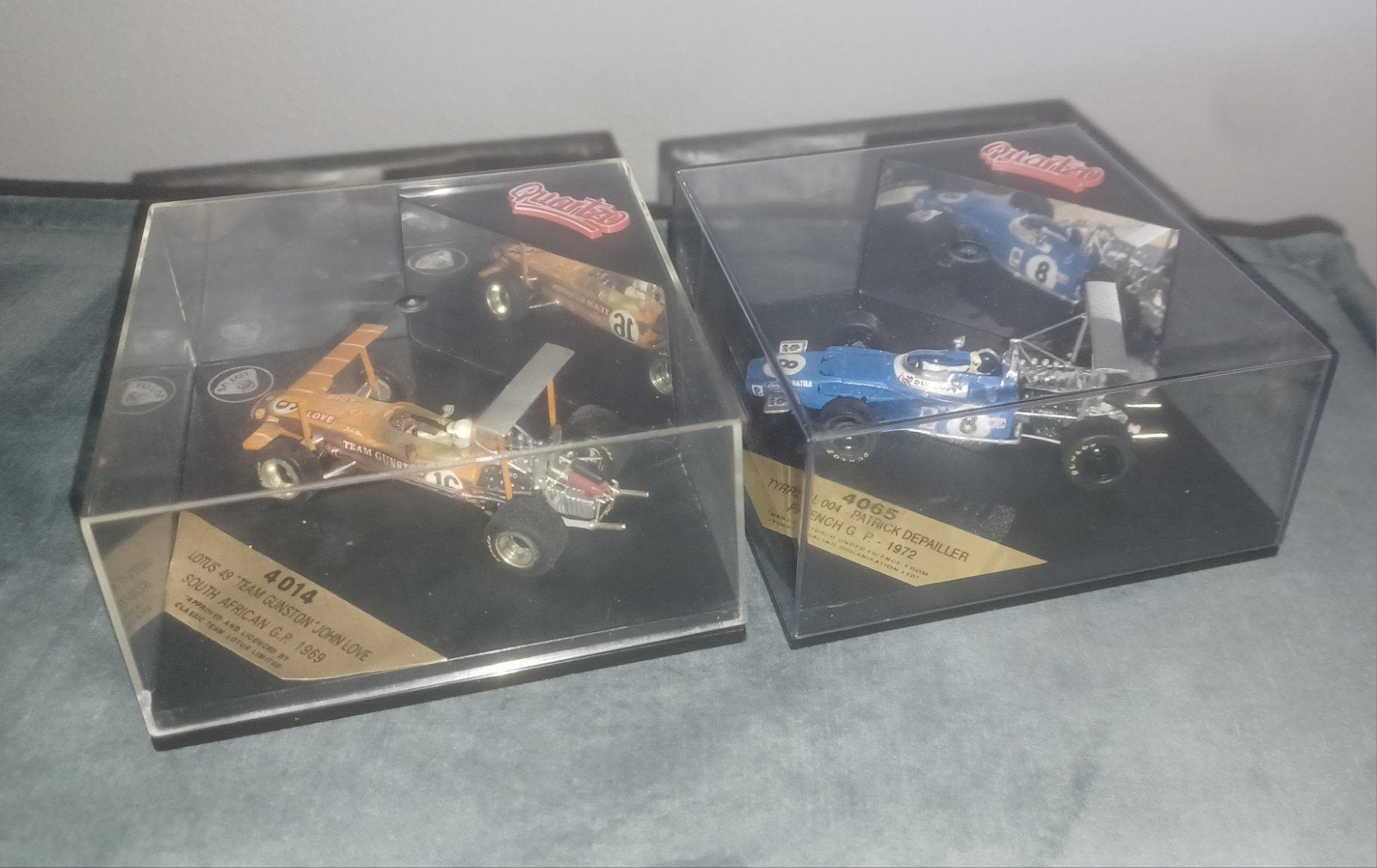 Quartzo Lotus 49 & Ford Tyrrell 004 Grand Prix 1969 & 1972, Ophalen of Verzenden, Auto, Overige merken