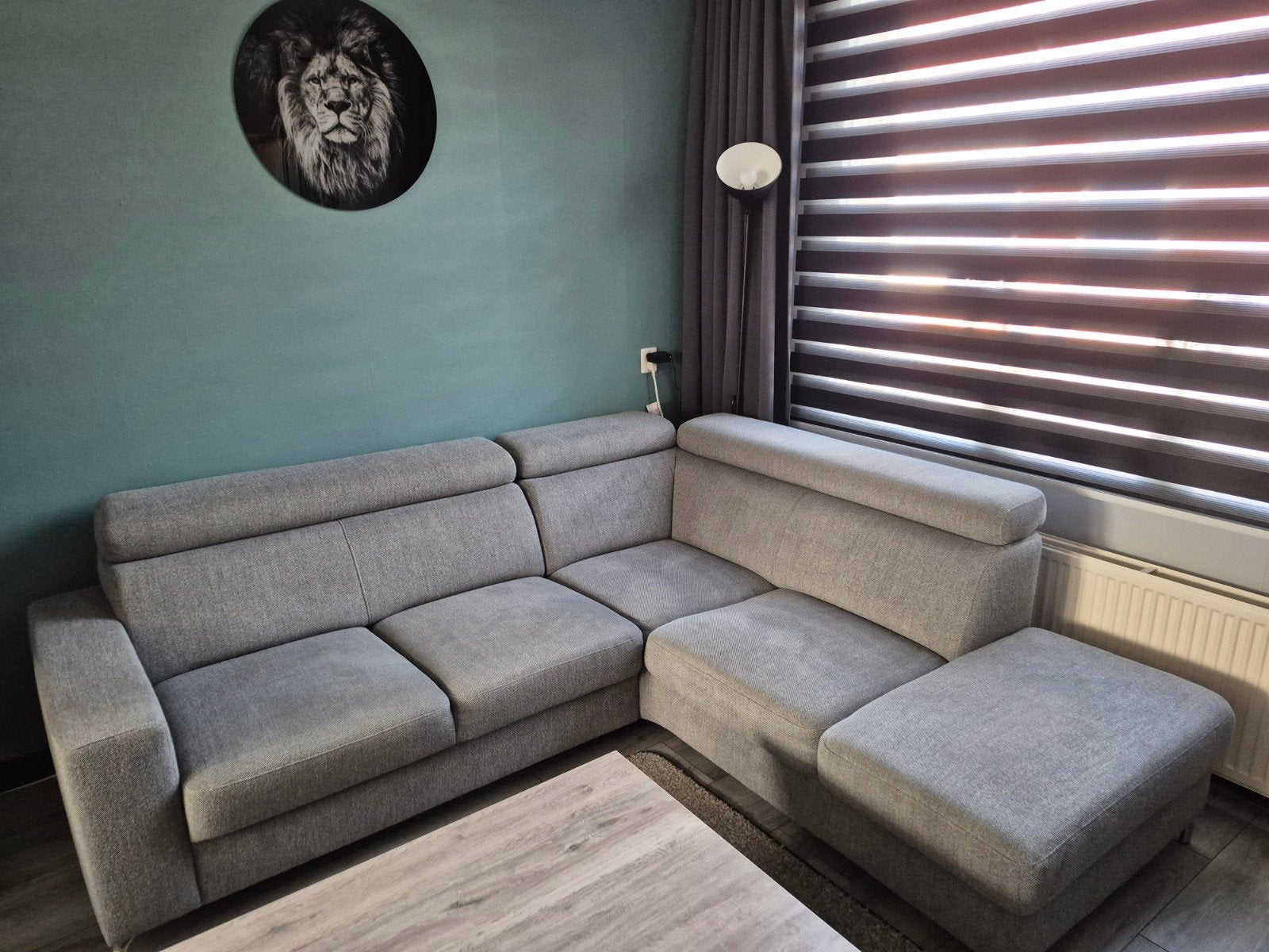 zgan Hoekbank Telise van Pronto 3jaar oud, Huis en Inrichting, Ophalen, Zo goed als nieuw, Stof