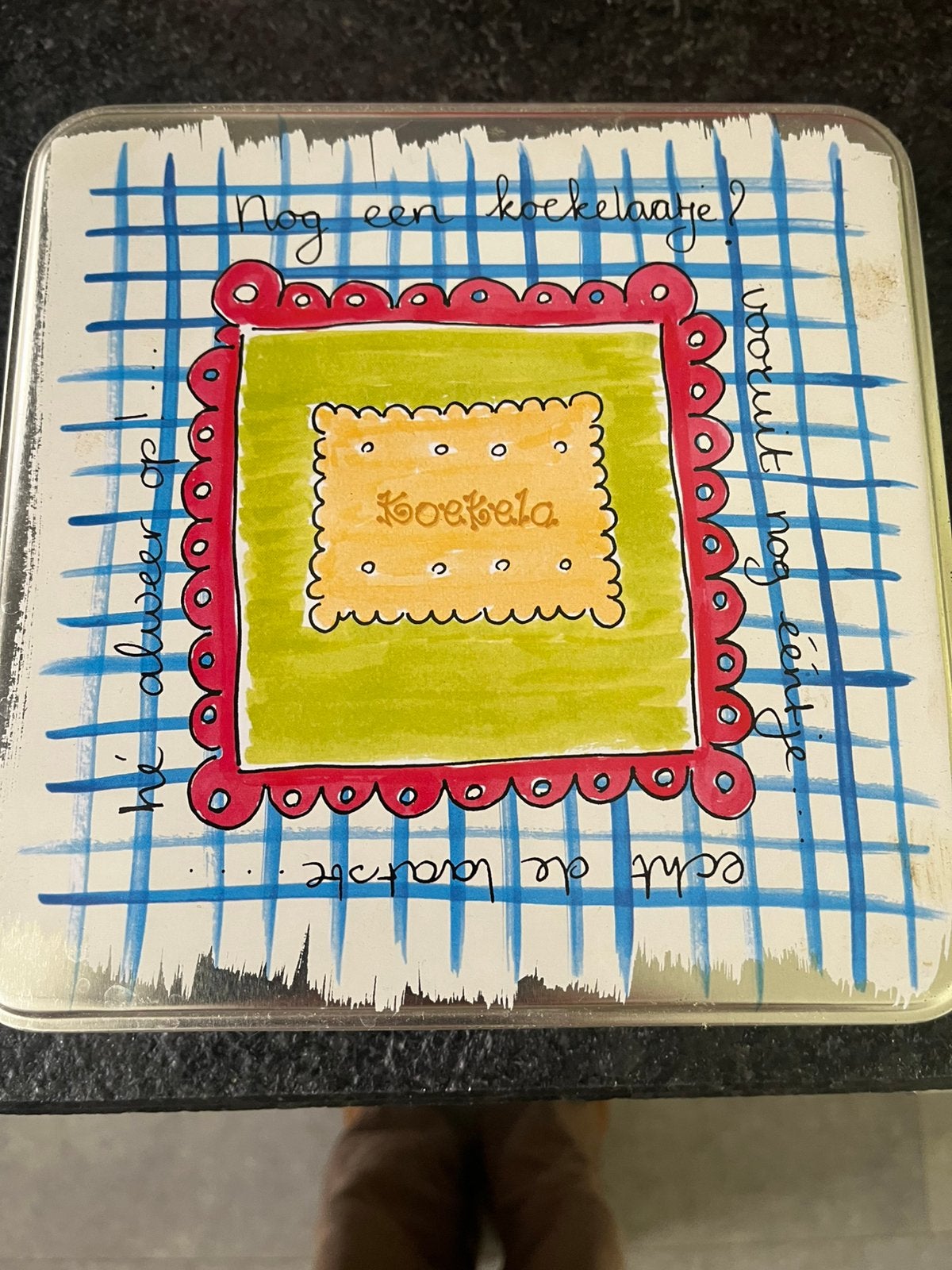 Koekela koektrommel, Ophalen of Verzenden, Zo goed als nieuw