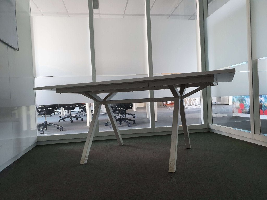 Vepa bureau / bureautafel 180x100 wit extra diep, Huis en Inrichting, Bureaus, Postbus 95 – 7900 AB Hoogeveen, 180 cm, 100 cm