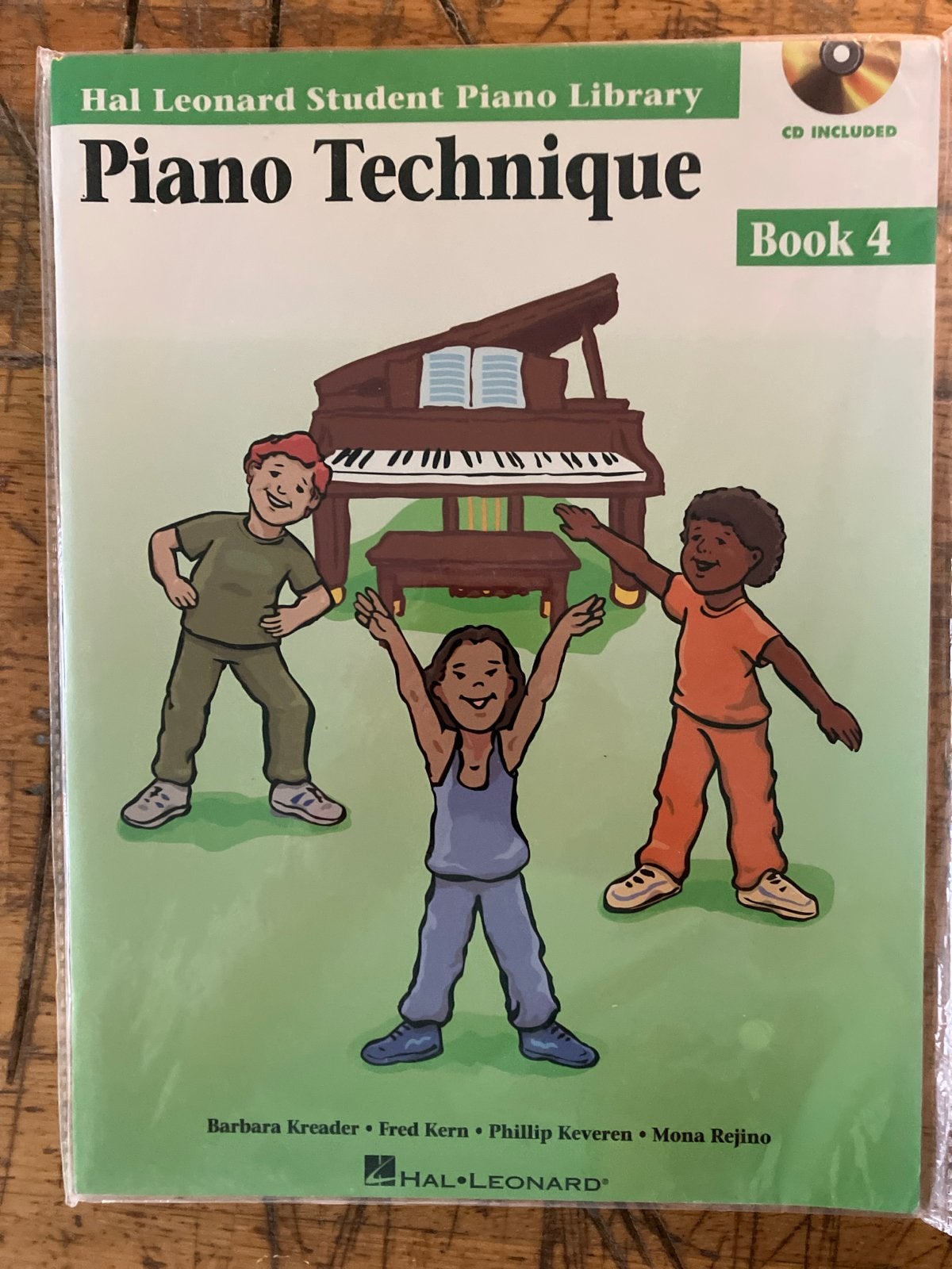Hal Leonard Piano Technique Boek 4 met CD, Klassiek, Les of Cursus, Nieuw, Ophalen of Verzenden
