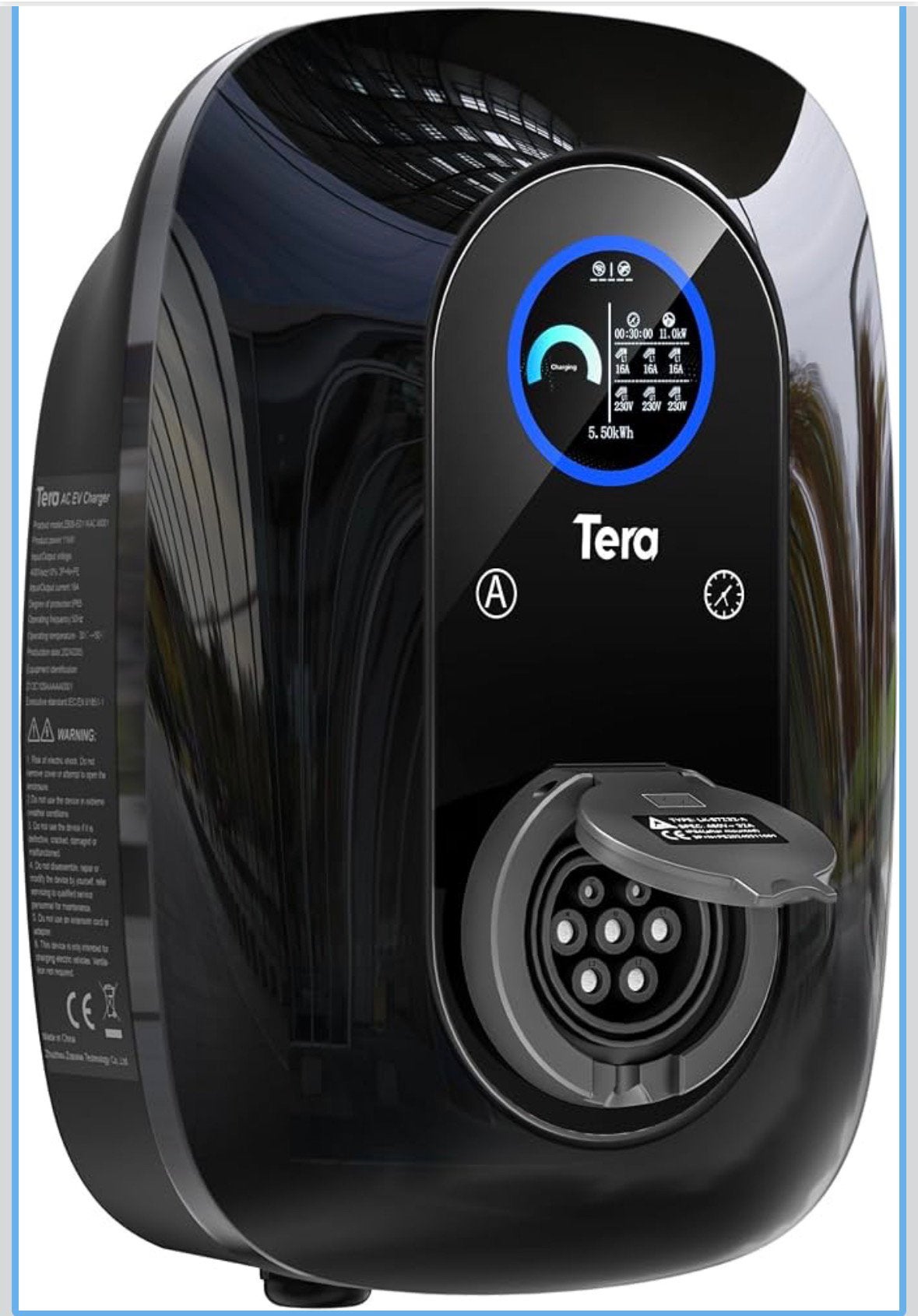 TERA W03-EU - 16 A type 2 11 kW laadstation 400V, Auto diversen, Laadpalen, Ophalen of Verzenden, Nieuw, Laadpaal