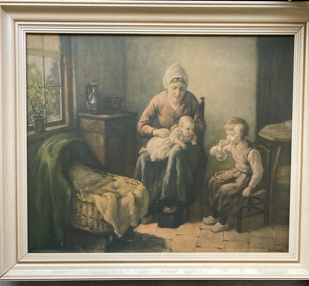 Moeder met kroost, Ophalen of Verzenden