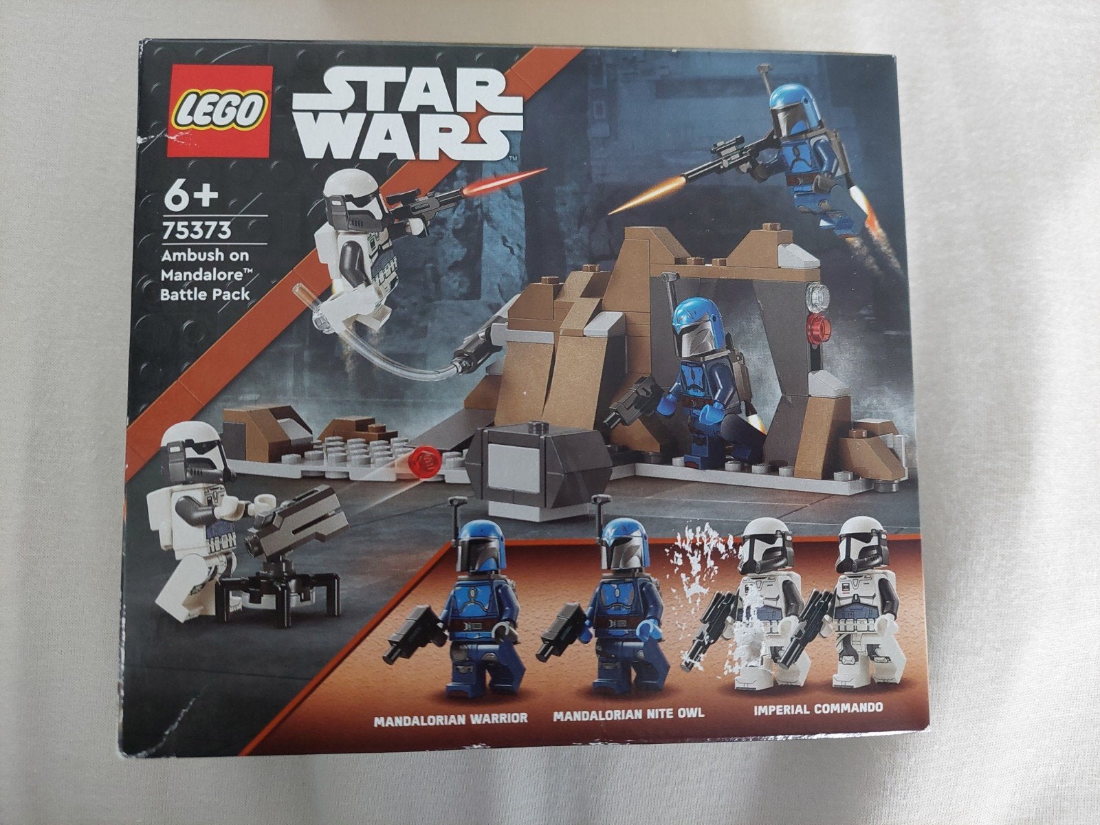 LEGO Star Wars 75373 Hinderlaag op Mandalore battle pack, Star Wars, Nieuw, Ophalen of Verzenden, Complete set