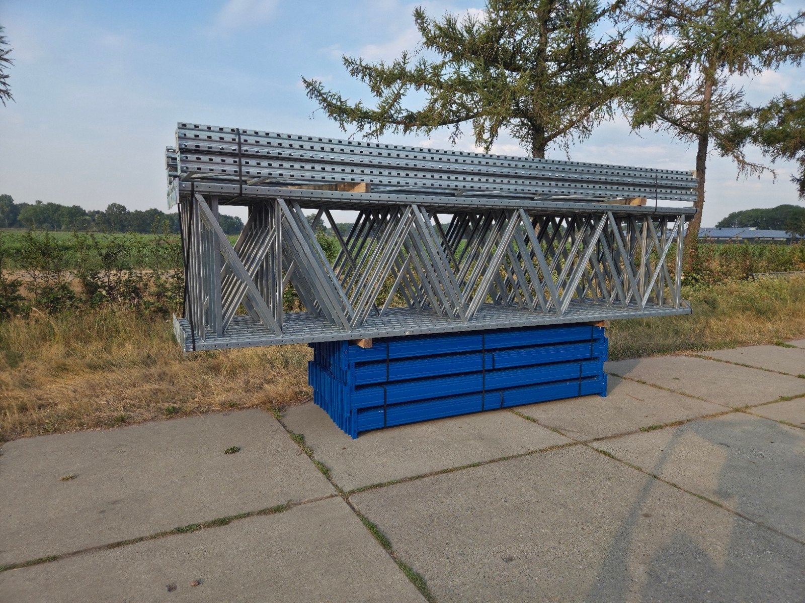 grote partij  Anemos Palletstelling  5x2.7x1.1m, Zakelijke goederen, Kantoor en Winkelinrichting | Magazijn, Stelling en Opslag