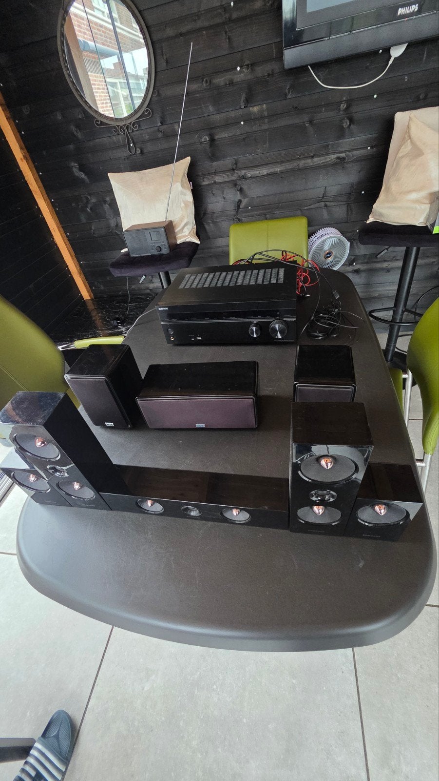 Sony Home Cinema Set met 5.1 Luidsprekersysteem, Gebruikt, 70 watt of meer, Ophalen of Verzenden, 5.1-systeem