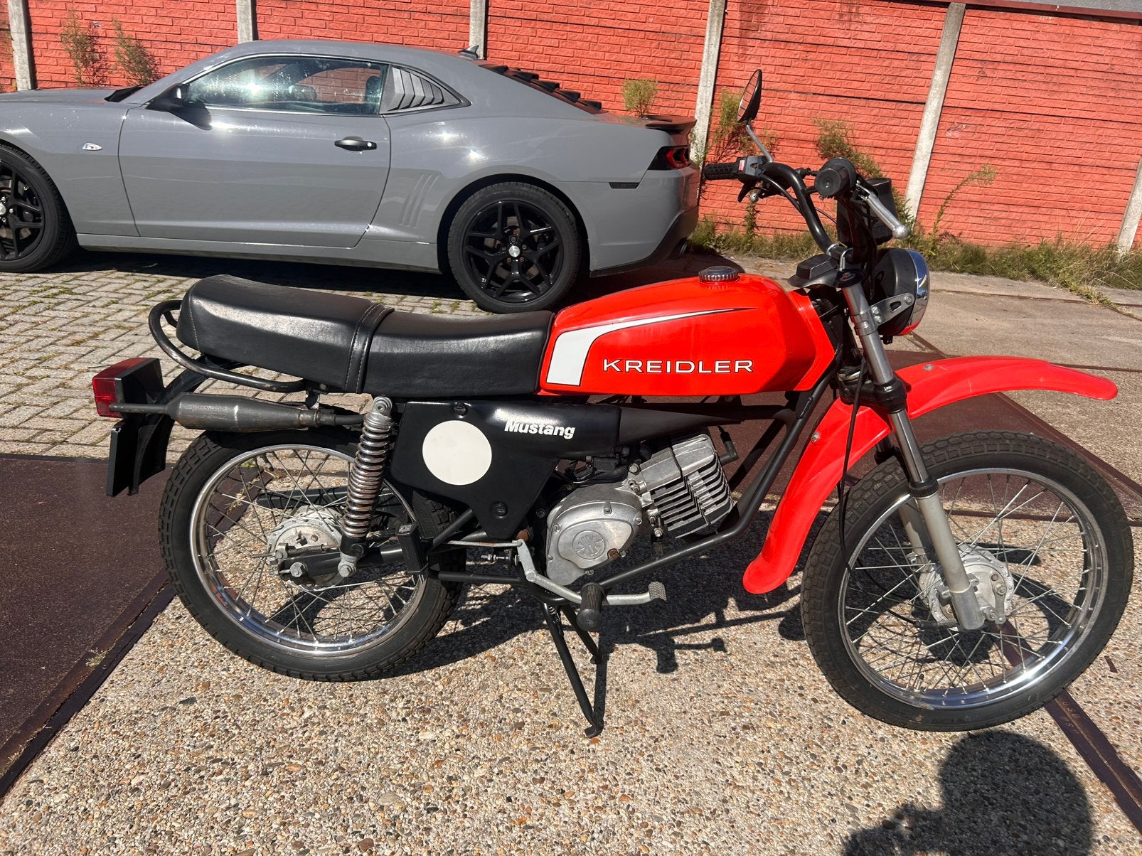 Kreidler mustang 1980 4 bak direct geschakeld met kenteken, Fietsen en Brommers, Ophalen of Verzenden