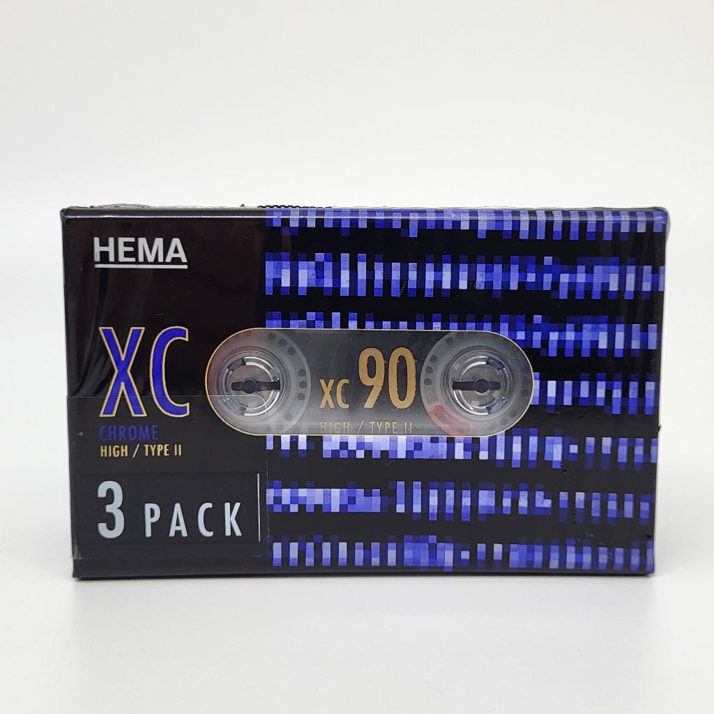 HEMA XC90 - Type 2 Cassette bandjes - Nieuw - 3-Pack, 2 t/m 25 bandjes, Overige genres, Ophalen of Verzenden, Nvt