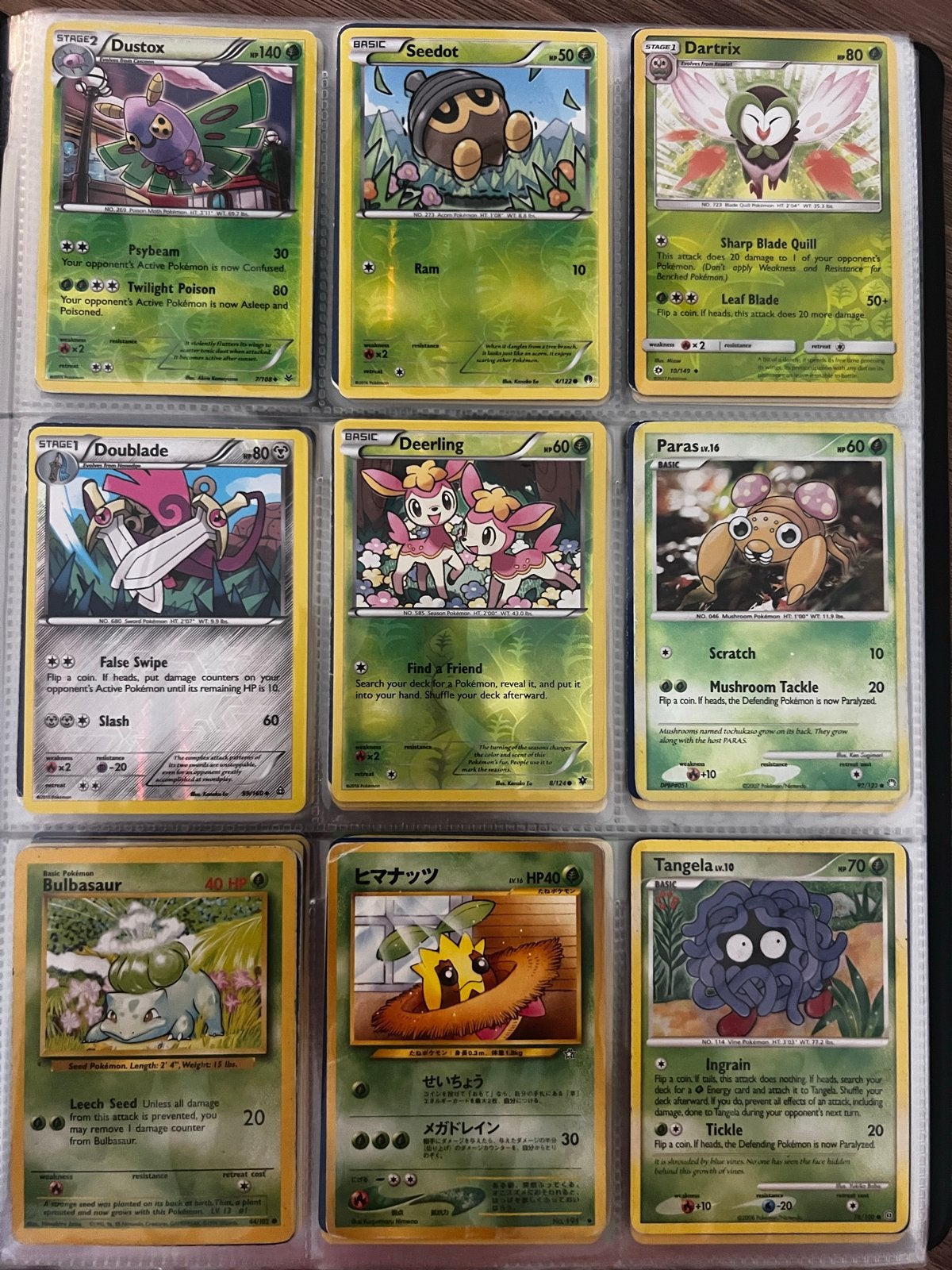 Grote verzameling Pokémon kaarten in map, Ophalen of Verzenden, Gebruikt, Meerdere kaarten