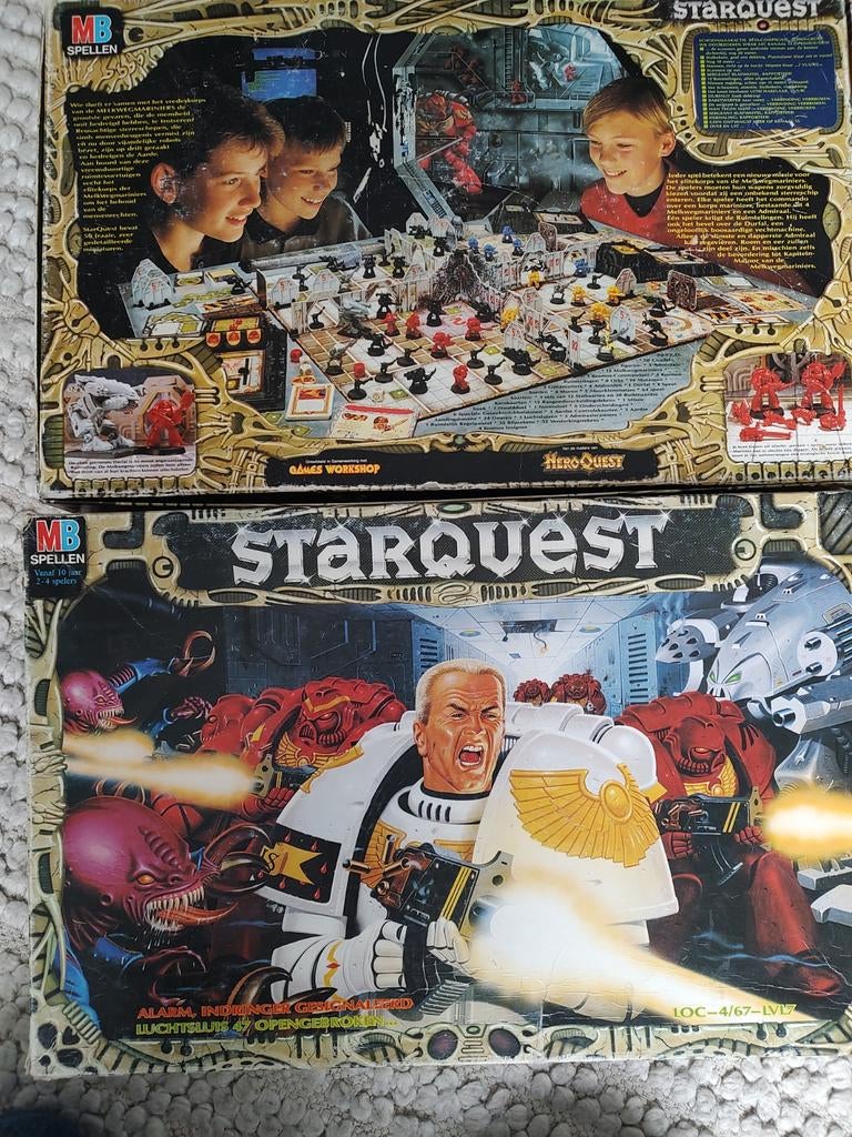 Star Quest / Space Crusade Bordspel - Unieke Combinatie, Ophalen of Verzenden