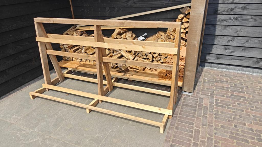 Houten glasbok voor opslag van glas of plaatmateriaal, Doe-het-zelf en Verbouw, Ophalen, Glasplaat