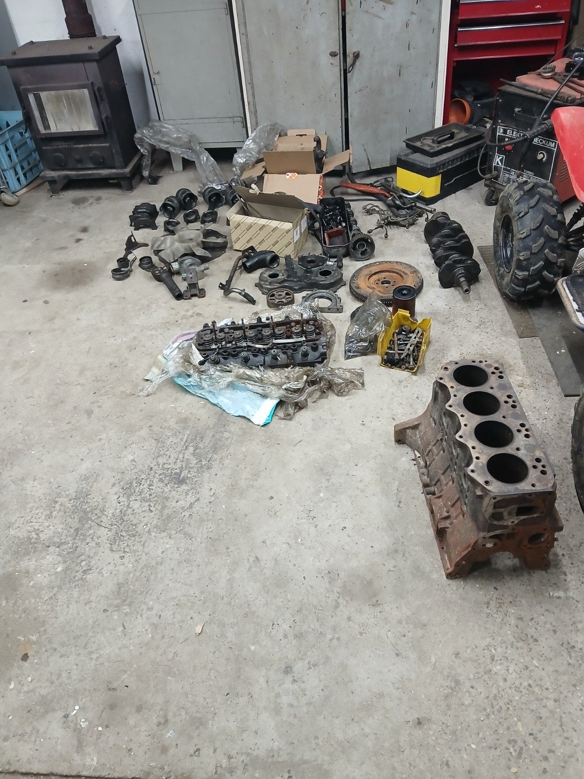 daihatsu rocky 2.8 turbo diesel onderdelen, Ophalen