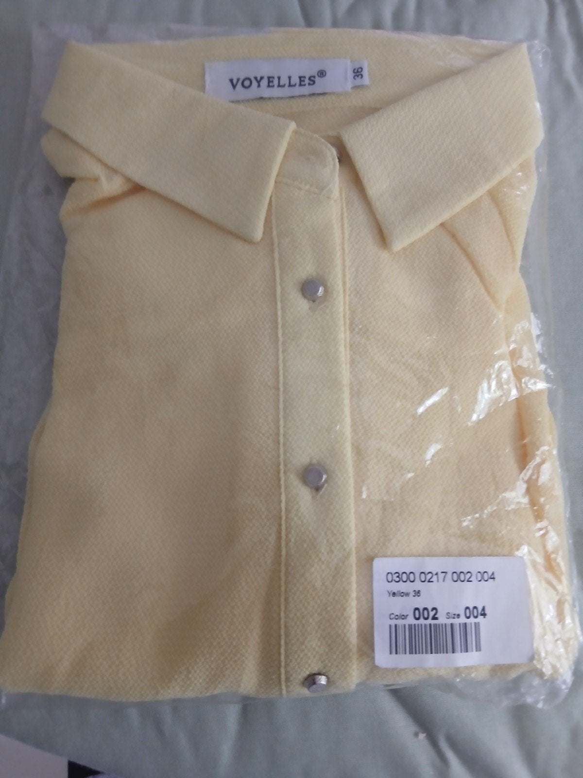 Nieuwe gele blouse van Voyelles, maat 36 (S), Kleding | Dames, Geel, Nieuw, Ophalen of Verzenden, Maat 36 (S)