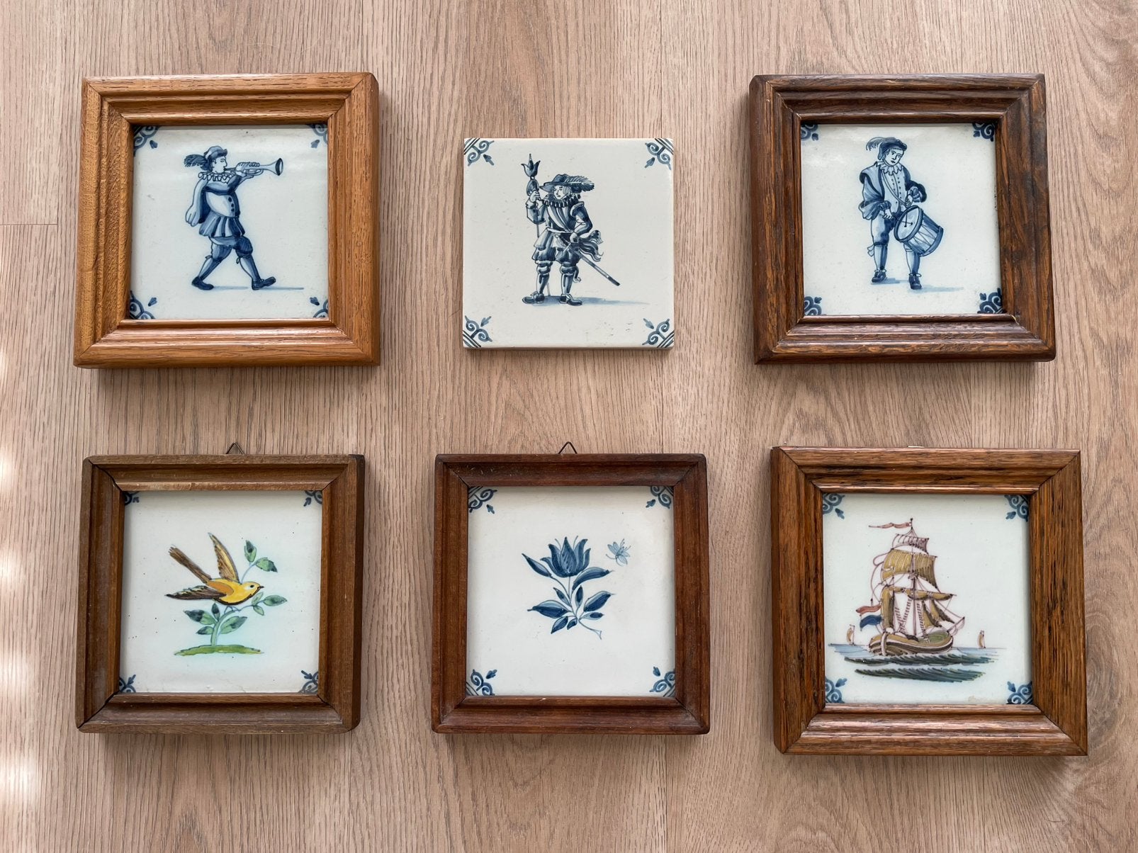 Tegeltjes uit Makkum 13 x 13, Ophalen of Verzenden
