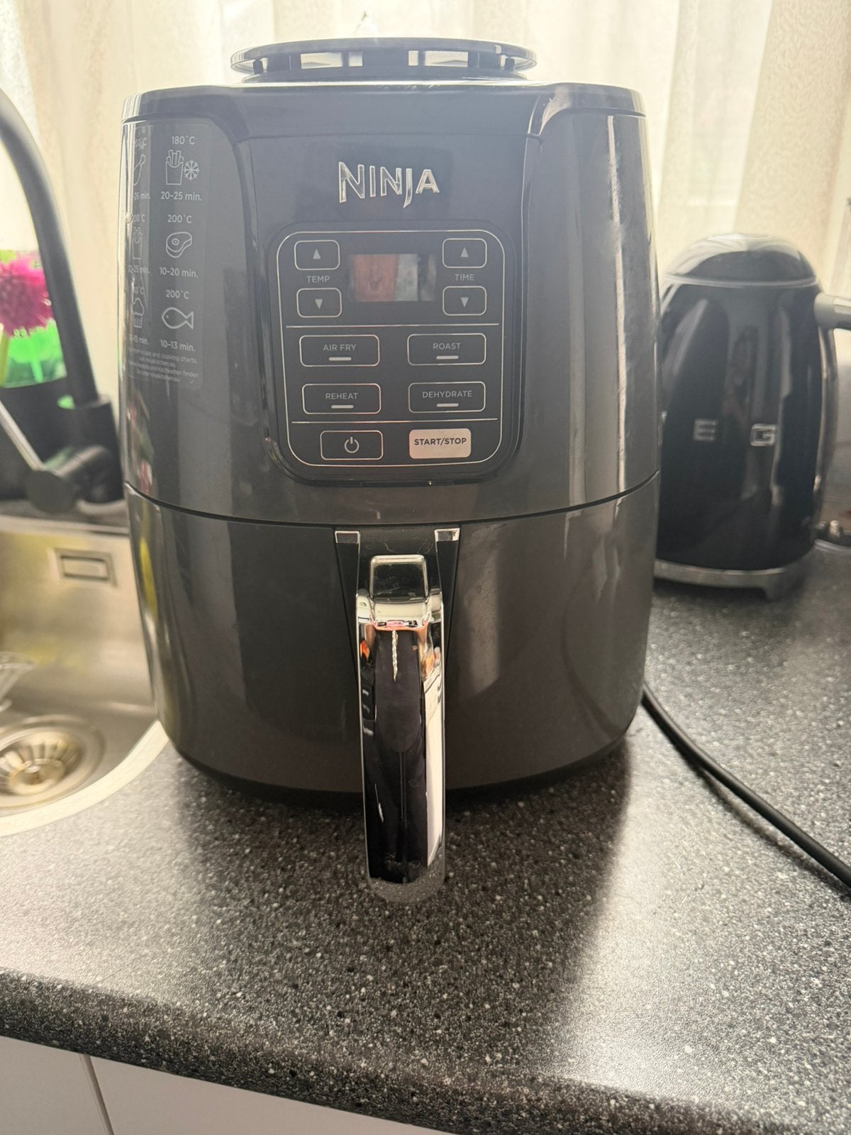 Ninja airfryer, Witgoed en Apparatuur, Airfryers, Ophalen of Verzenden, Zo goed als nieuw, Airfryer