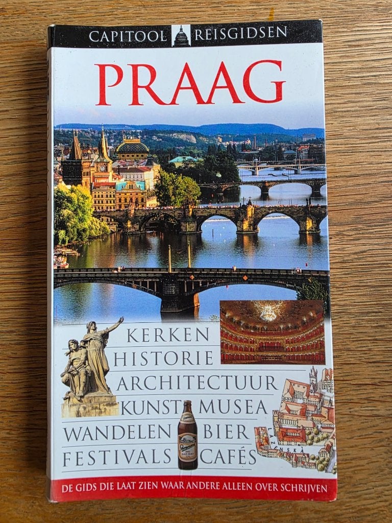Capitool reisgids Praag, Ophalen of Verzenden, Europa, Reisgids of -boek, Capitool