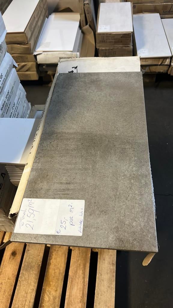 Vloertegels 30x60 cm Luto rio €25,- per m2
