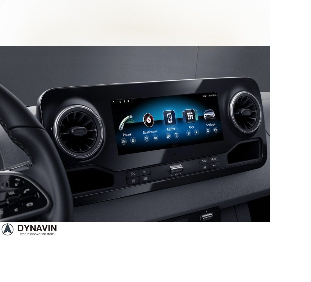 apple carplay navigatie mercedes sprinter android 16 Dynavin, Auto diversen, Ophalen of Verzenden, Dynavin, Verkoop@inbouwnavigatie.com