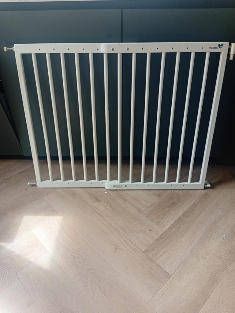 Prenetal trapje hek, Kinderen en Baby's, Traphekjes, Ophalen, Metaal of IJzer, 115 cm of meer