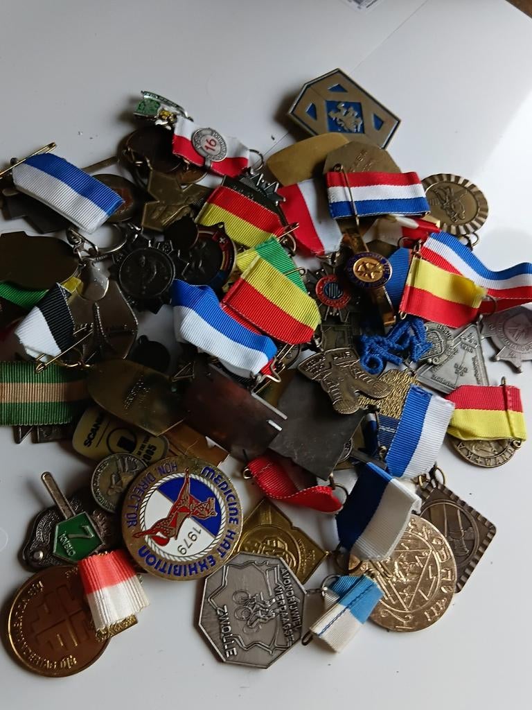 veel medaille's penningen pakket, Ophalen, Overige onderwerpen
