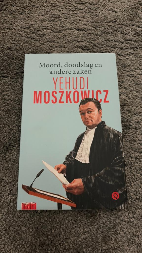 Yehudi Moszkowicz - Moord, doodslag en andere zaken, Boeken, Yehudi Moszkowicz, Ophalen of Verzenden, Zo goed als nieuw, Nederland