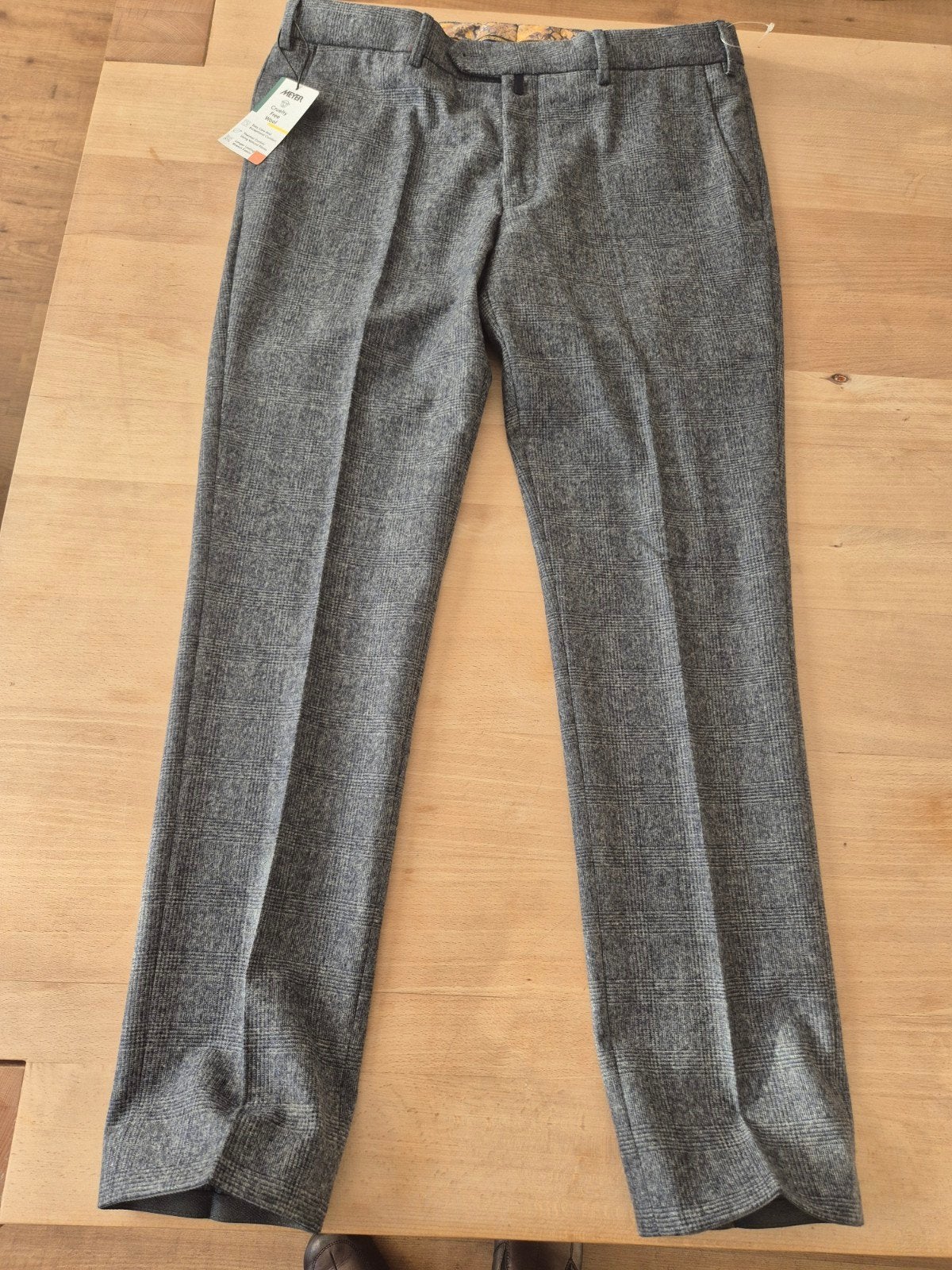 Prachtige broek Meyer.Maat 50.Nieuw met kaartjes., Grijs, Verzenden, Maat 48/50 (M), Meyer