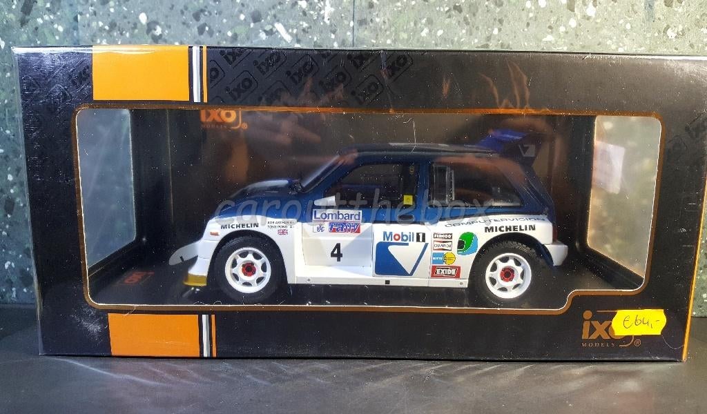 MG Metro 6R4 #4 1:18 Ixo V527, Hobby en Vrije tijd, Modelauto's | 1:18, Verzenden, Nieuw, Auto, Overige merken