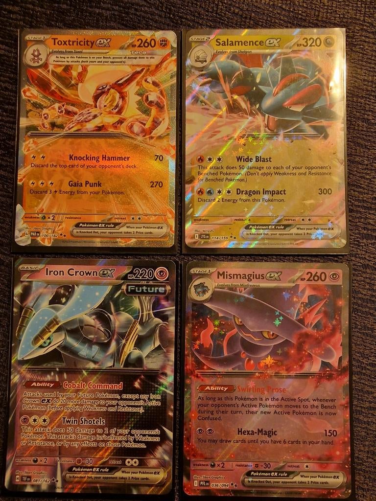 Pokémon EX Kaarten Set, Ophalen of Verzenden, Nieuw, Meerdere kaarten, Foil