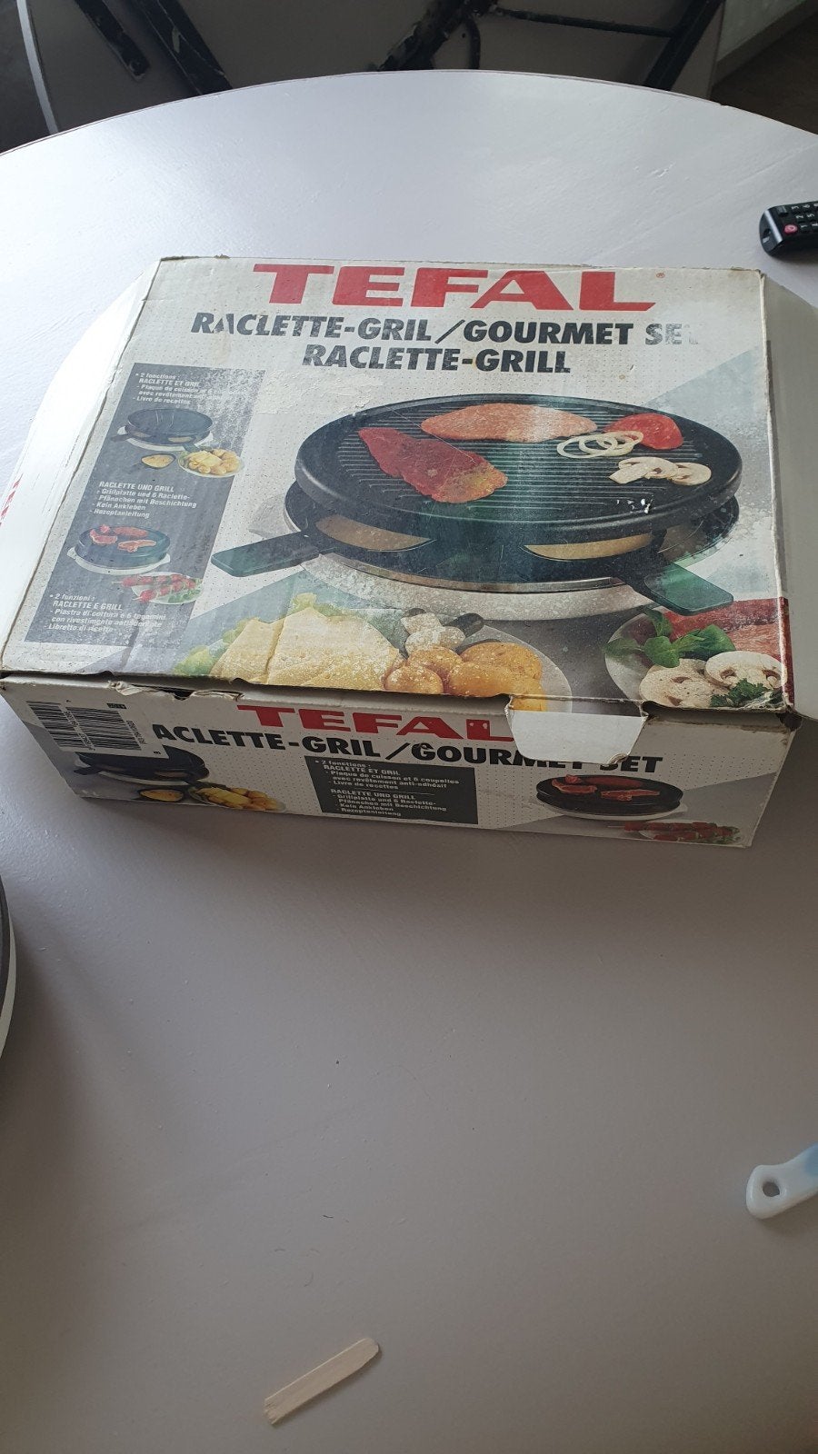 RACLETTE. GRIL, Ophalen, 4 t/m 7 personen