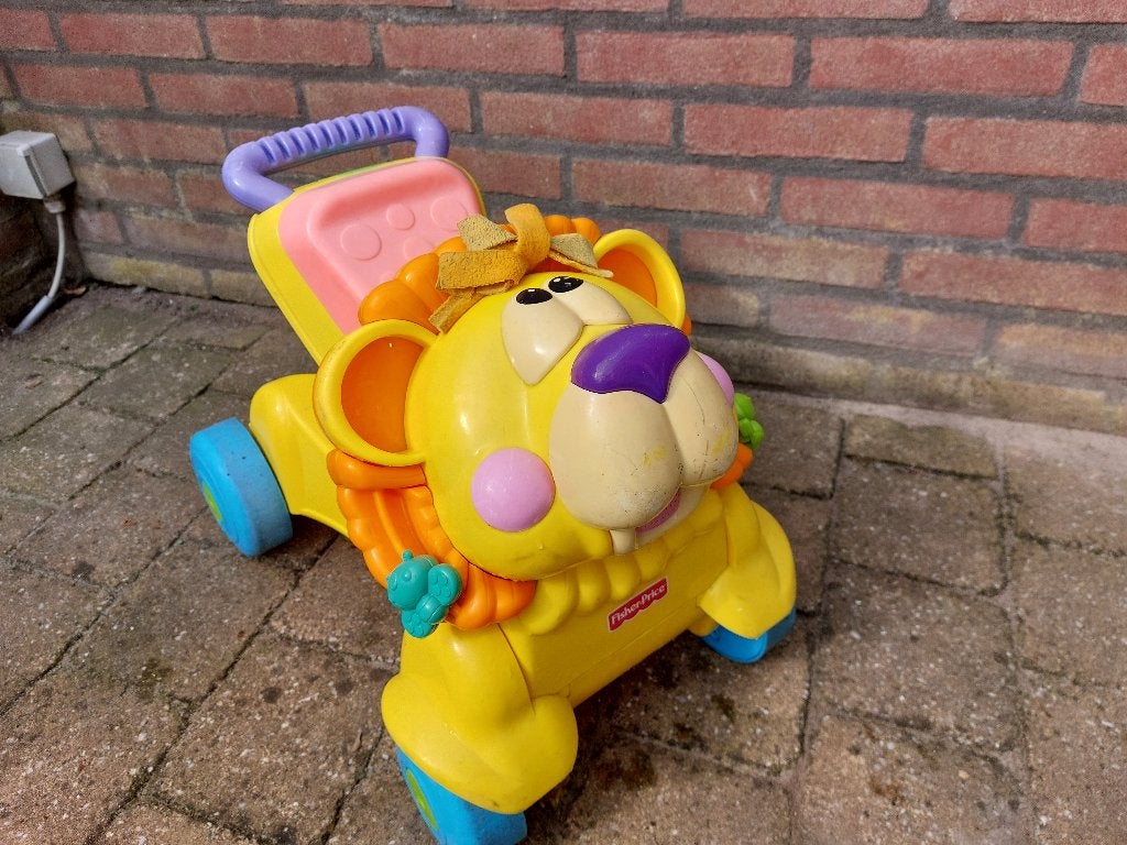 Loopwagen fisher price, Ophalen, Gebruikt, Duw- of Trekspeelgoed, Met geluid