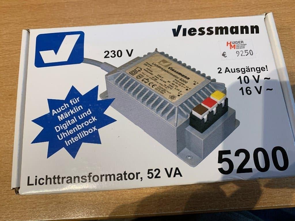 Viessmann 5200 - Lichttransform.16V H0,TT,N, Overige merken, Transformator of Voeding, Gelijkstroom of Wisselstroom, Ophalen of Verzenden