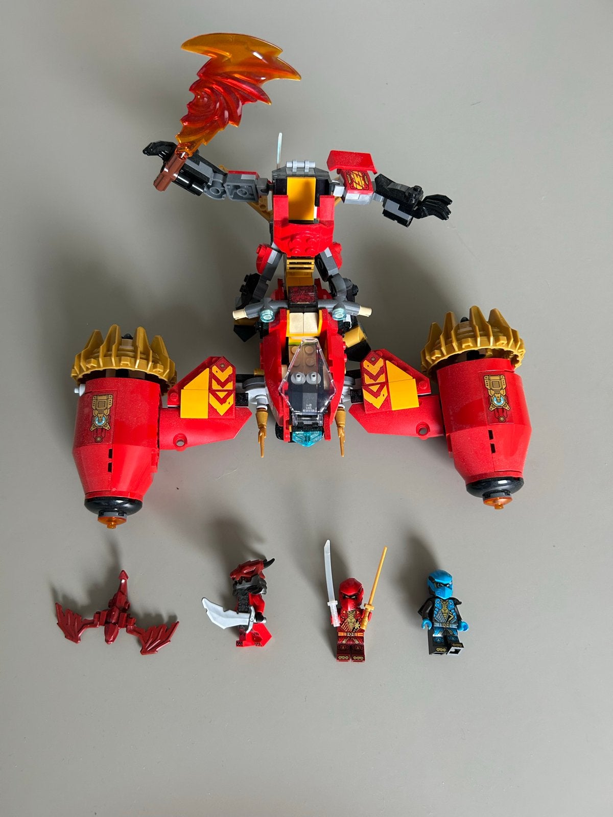 LEGO Ninjago 71830: Shadow of the Fire Temple, Verzenden, Lego, Zo goed als nieuw, Compleet
