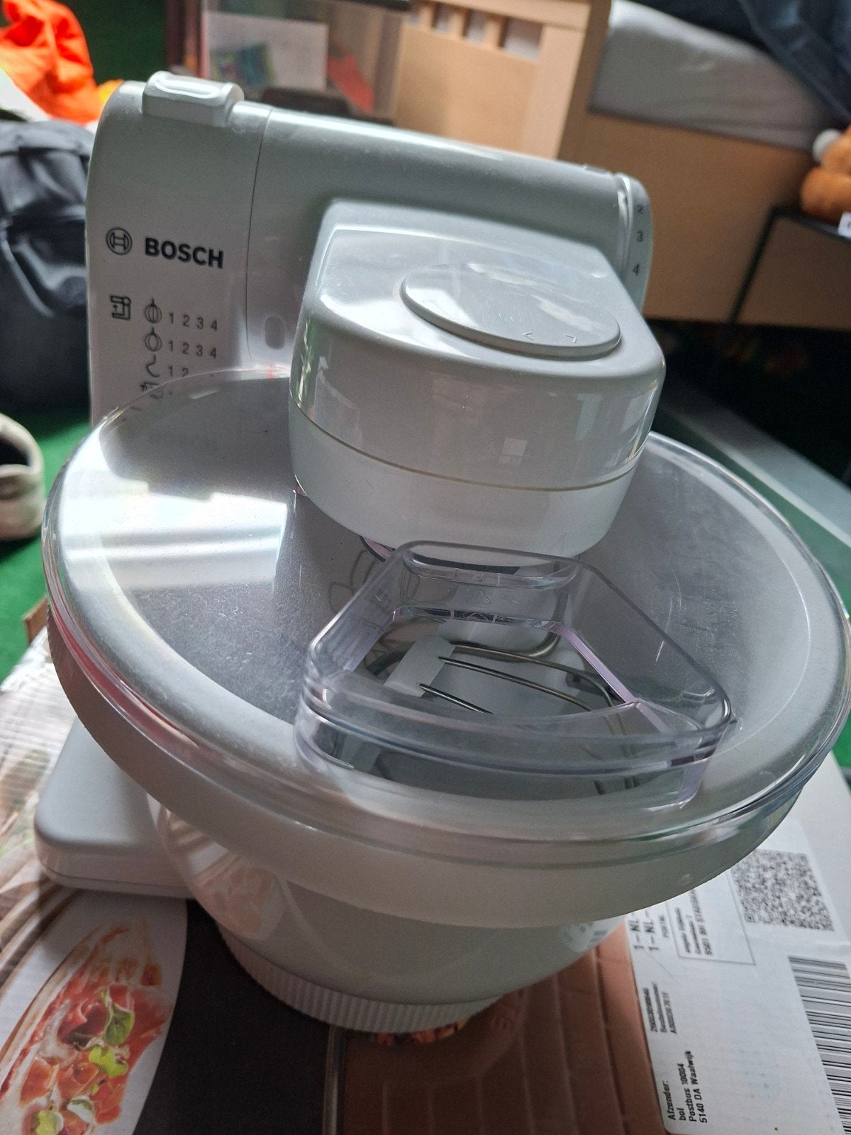 Bosch keukenmachine mixer, Witgoed en Apparatuur, Ophalen, Zo goed als nieuw, 3 snelheden of meer