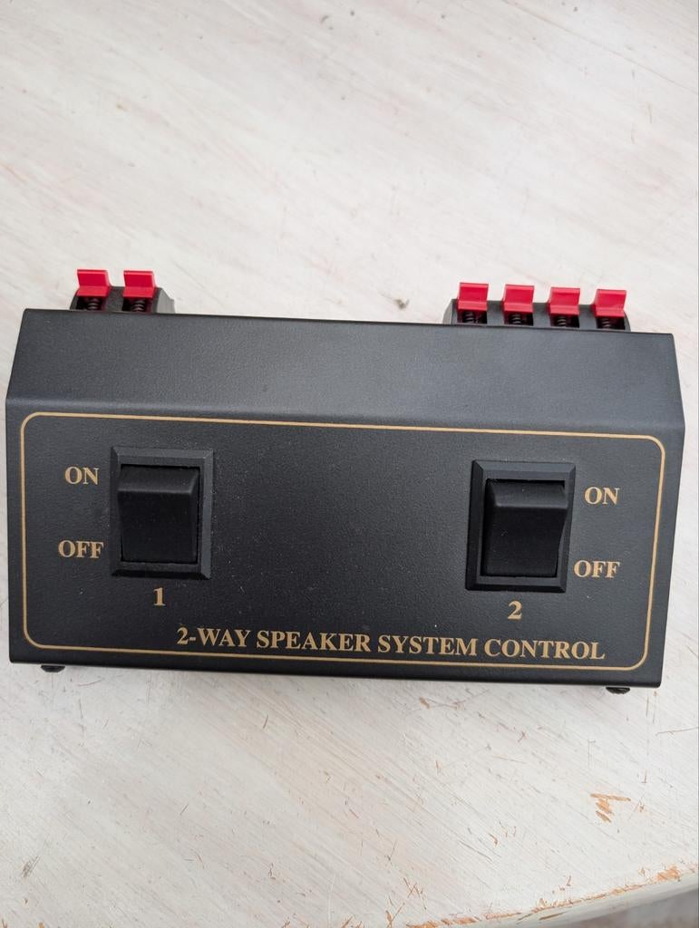 2 WAY SPEAKER SYSTEM CONTROL, Audio, Tv en Foto, Luidsprekers, Nieuw, Overige merken, Ophalen of Verzenden