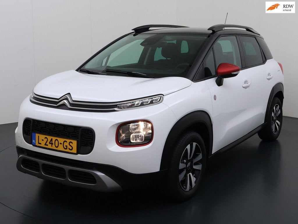 Citroen C3 Aircross 1.2 PureTech Shine 110 pk, Auto's, Citroën, 1199 cc, Wit, Origineel Nederlands, Bedrijf