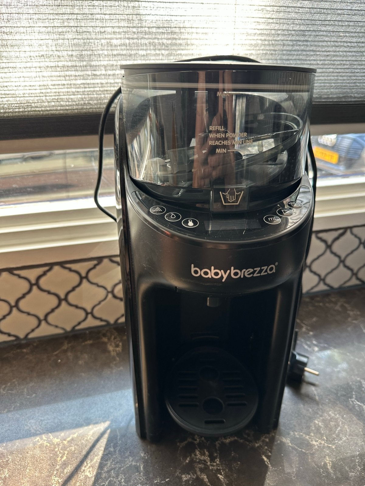 Baby Brezza Formula Pro Advanced Flessenmaker, Automatisch, Gebruikt, Ophalen of Verzenden, Flessenmaker