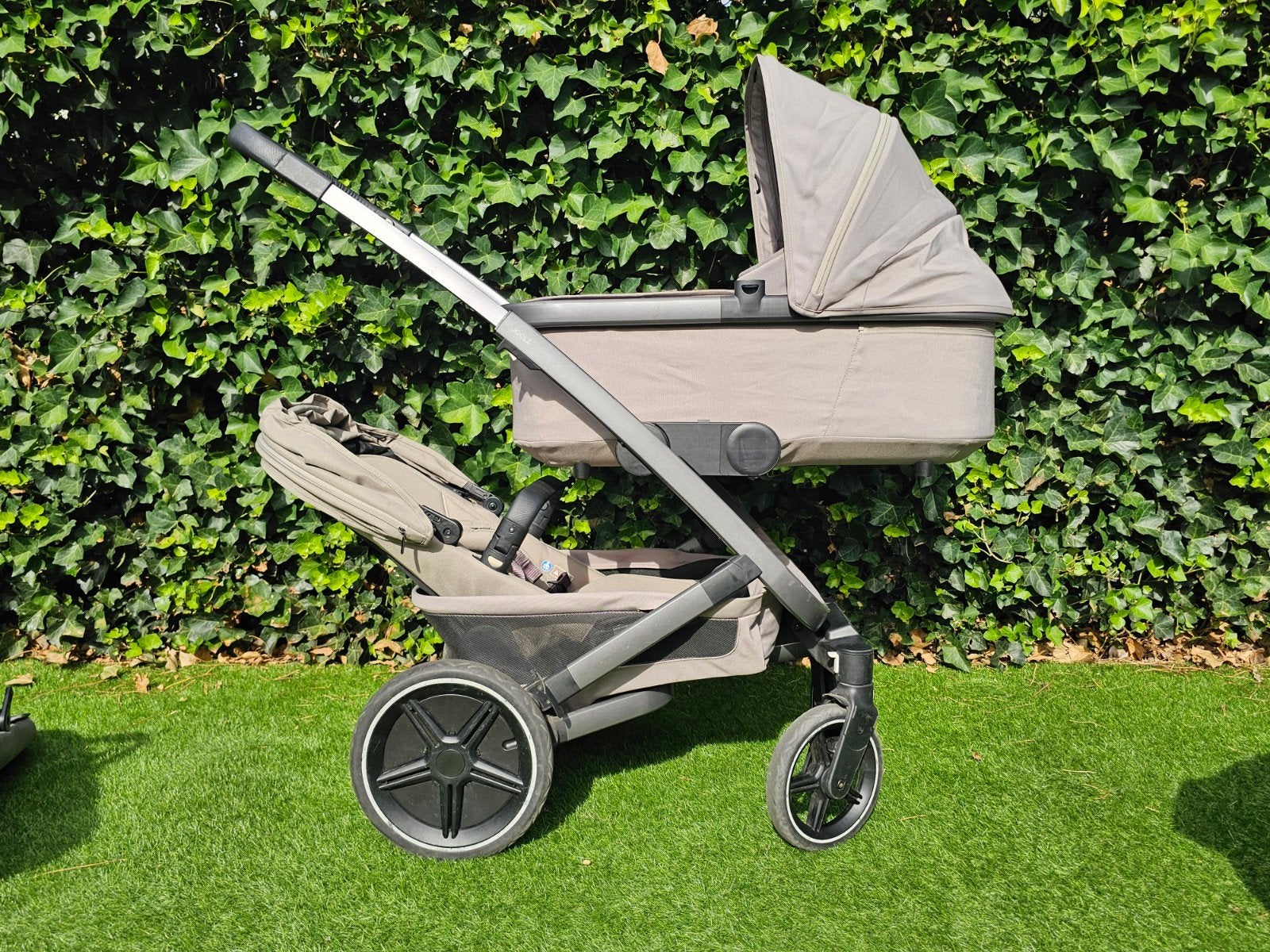 Joolz Geo³ Sage Green – zeer complete duo-set !, Ophalen, Zo goed als nieuw, Overige merken
