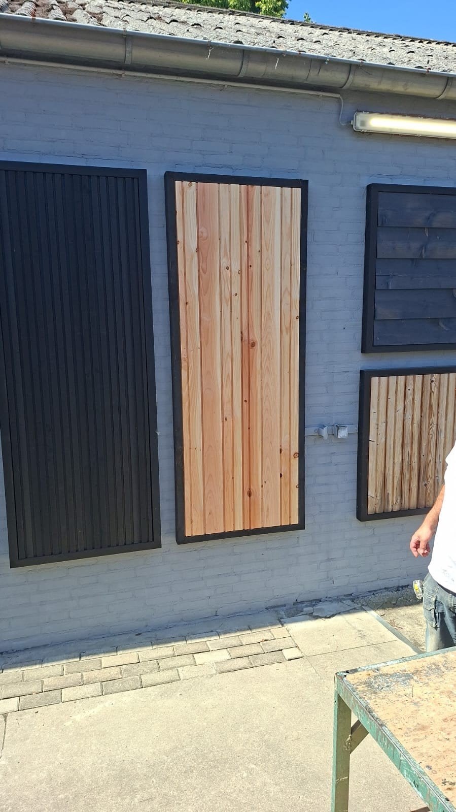 NIEUW douglas barcode profiel ABC wandbekleding gevel hout, Ophalen, Nieuw, 250 cm of meer, Planken