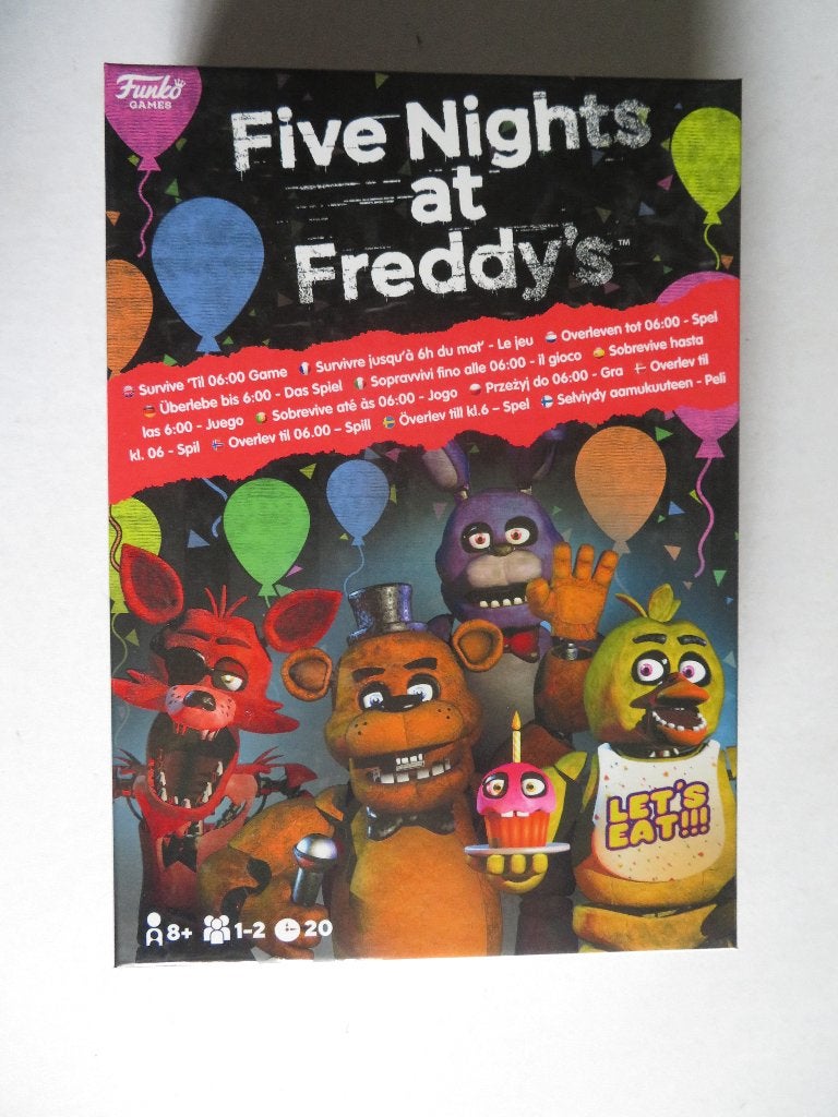 FUNKO GAMES -- FIVE NIGHTS AT FREDDY S, Ophalen of Verzenden, Zo goed als nieuw, Jongen of Meisje