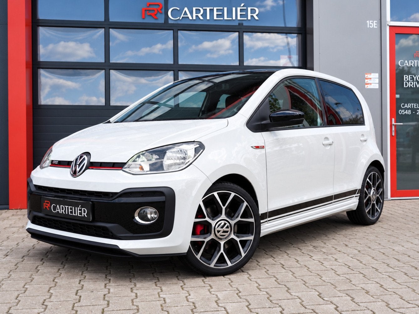 Volkswagen Up! 1.0 TSI GTI | Cruisecontrol | Stoelverwarming, Stof, Met garantie (alle), 4 stoelen, 116 pk