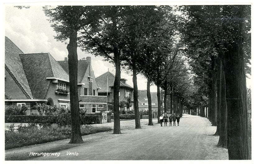 Venlo Herongerweg, Verzamelen, Ophalen of Verzenden, 1940 tot 1960, Ongelopen, Limburg