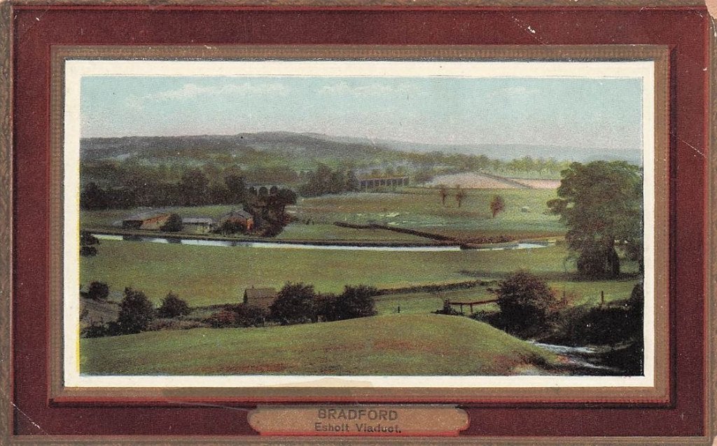 702-315-011 Bradford Esholt Viaduct, Verzamelen, Verzenden, Voor 1920, Engeland