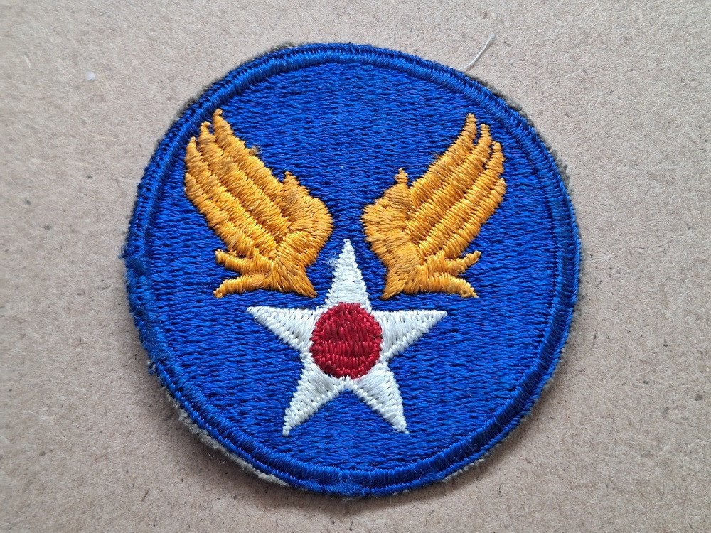 WWII US Army Air Forces patch, Verzenden, Amerika, Embleem of Badge